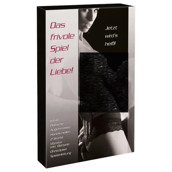 Das FRIVOLE - joc bondage pentru cuplu cu accesorii - limba germană
