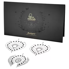 Diamante strălucitoare - set bijuterii intime - 3 piese