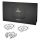Set Bijuterii Intime cu Diamante Strălucitoare - 3 piese (negru)