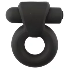  Pulselock Vantr - inel vibrator pentru penis, reîncărcabil (negru) - 25 mm