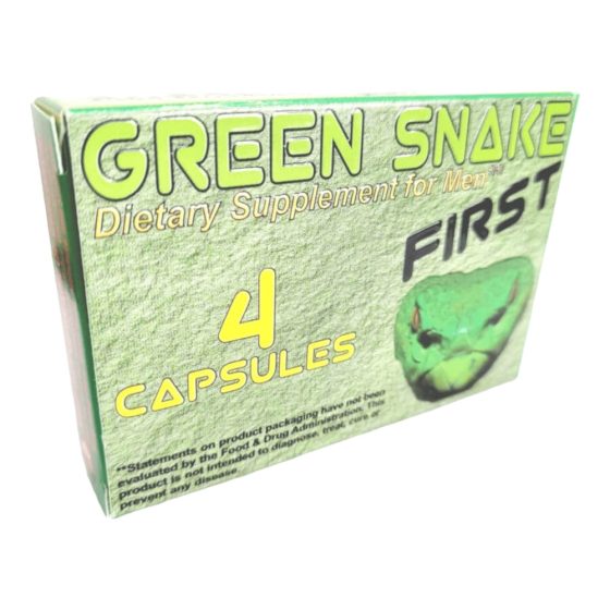 Green Snake First - Supliment alimentar pentru bărbați (4 buc)
