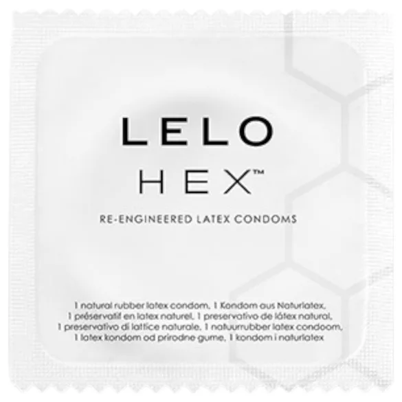 LELO Hex Original - prezervativ subțire latex natural (1 buc)