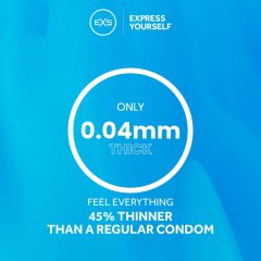 EXS Air Thin - prezervativ din latex (48buc)