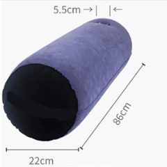   Magic Pillow - pernă sexuală umflată - cilindrică (violet)