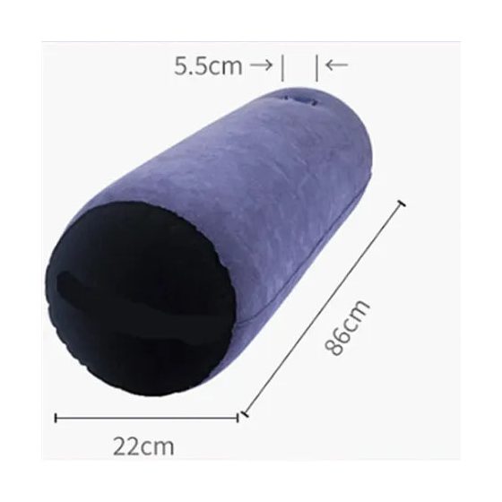 Magic Pillow - pernă sexuală umflată - cilindrică (violet)