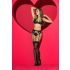 Mapalé - set lenjerie cu portjartier (negru) - M/L