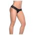 Mapalé - chilot tanga deschis (negru) - M