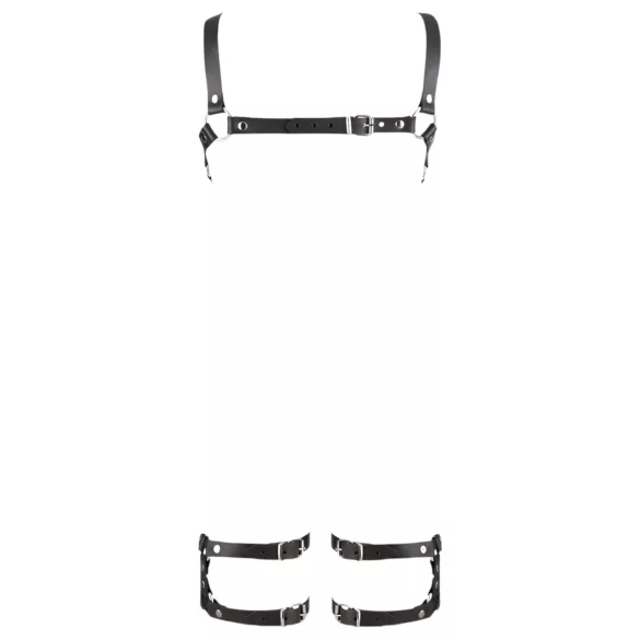 ZADO - ham body din piele - negru - L/XL