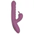 Funny Me Rabbit Bunny - vibrator cu braț stimulare clitoris, reîncărcabil, mov
