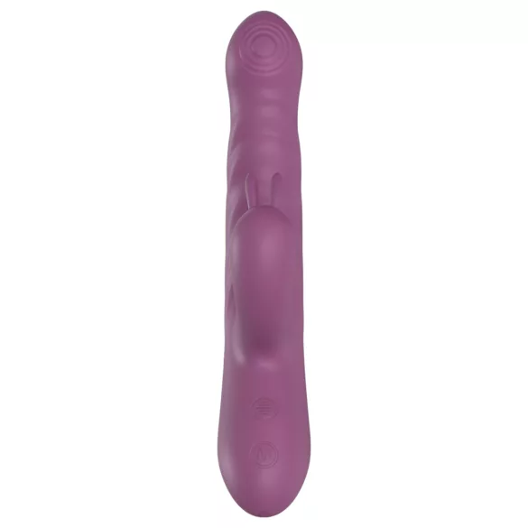 Funny Me Rabbit Bunny - vibrator cu braț stimulare clitoris, reîncărcabil, mov