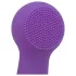 FaceClean - dispozitiv de masaj facial reîncărcabil, rezistent la apă (mov)