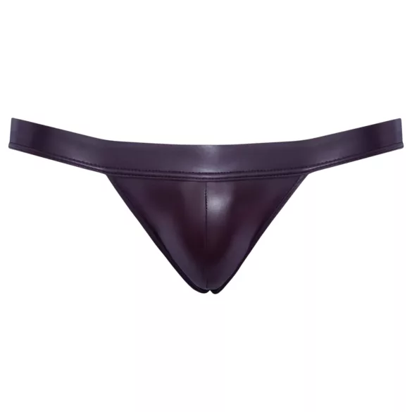 Svenjoyment - suspensoriu lucios pentru bărbați - negru