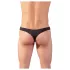 Svenjoyment - Tanga Showmaster pentru bărbați (negru) - M