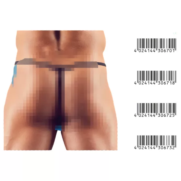 Svenjoyment - Tanga mini pentru bărbați (negru) - M