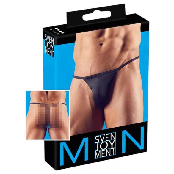 Svenjoyment - Tanga mini pentru bărbați (negru) - L