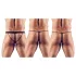 Svenjoyment - set tanga bărbați - negru (3 piese) S-L