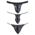 Svenjoyment - set tanga bărbați - negru (3 piese) S-L