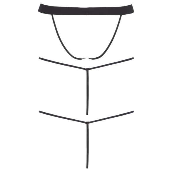 Svenjoyment - set tanga bărbați - negru (3 piese) S-L