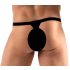 Svenjoyment - tanga bărbătească cu strasuri (negru)