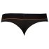 Svenjoyment - tanga confortabil pentru bărbați din bumbac ecologic (negru)