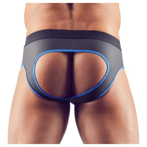 Svenjoyment - slip jock deschis - negru/albastru