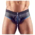 Svenjoyment - slip jock deschis - negru/albastru - M