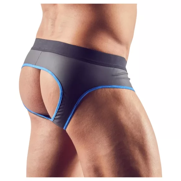 Svenjoyment - slip jock deschis - negru/albastru - L