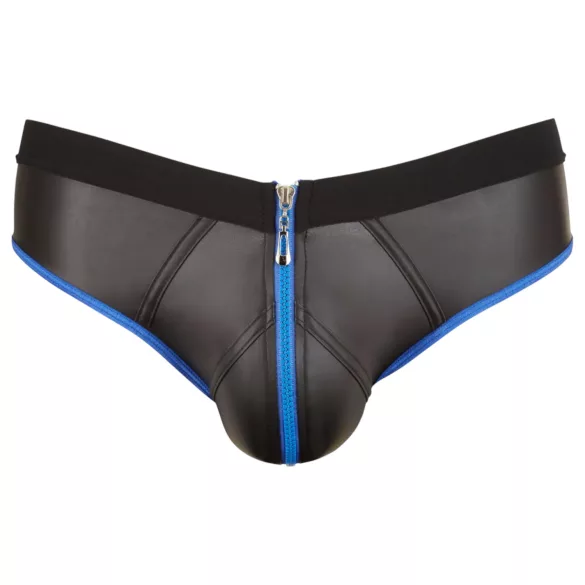 Svenjoyment - slip jock deschis - negru/albastru - XL