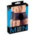 Svenjoyment - set boxer transparent - negru (2 piese) S-L