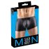 / Svenjoyment - boxeri semimate cu fermoar și strasuri (negru) - M