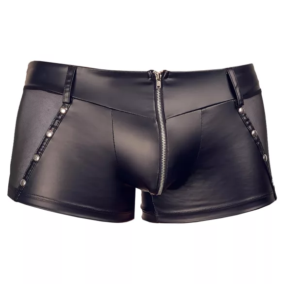 Svenjoyment - boxer bărbați lucios - negru - M