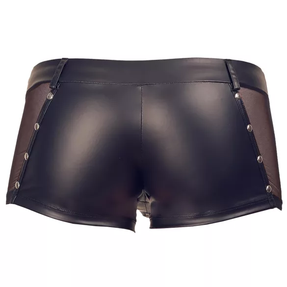 Svenjoyment - boxer bărbați lucios - negru - XL