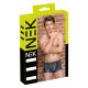 NEK - boxeri cu model piele de șarpe (negru) - XL