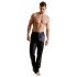 NEK - pantaloni cu efect lucios (negru) - L