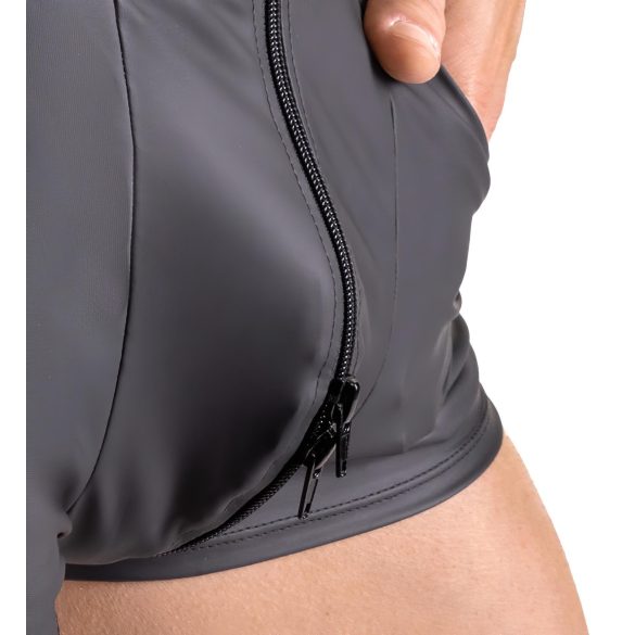 Svenjoyment - salopetă bărbătească fără mâneci scurtă (negru) - L