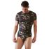 / NEK - tricou bărbătesc cu model camuflaj (verde-maro) - 2XL