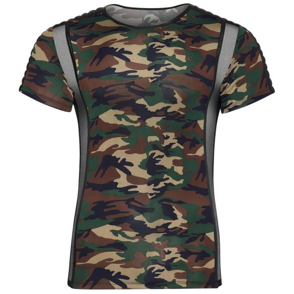 NEK - tricou camuflaj pentru bărbați (verde-maro) - 2XL