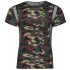 / NEK - tricou bărbătesc cu model camuflaj (verde-maro) - 2XL