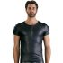 NEK - tricou bărbătesc cu efect mat, cu mâneci scurte (negru) - 2XL