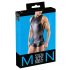 Svenjoyment - top masculin mat cu șiret lateral (negru)  - L