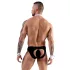 Svenjoyment - costum tanga bărbați chelner - negru-alb - XL