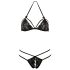 Cottelli - Set dantelă deschisă (negru)
