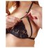Cottelli - Set dantelă deschisă (negru) - L