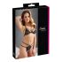 Cottelli - Set dantelă deschisă (negru) - XL