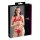 Cottelli - set lenjerie dantelă deschisă - sutien și chiloț - roșu - XL