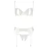 Abierta Fina - set lenjerie cu sutien - model provocator - negru