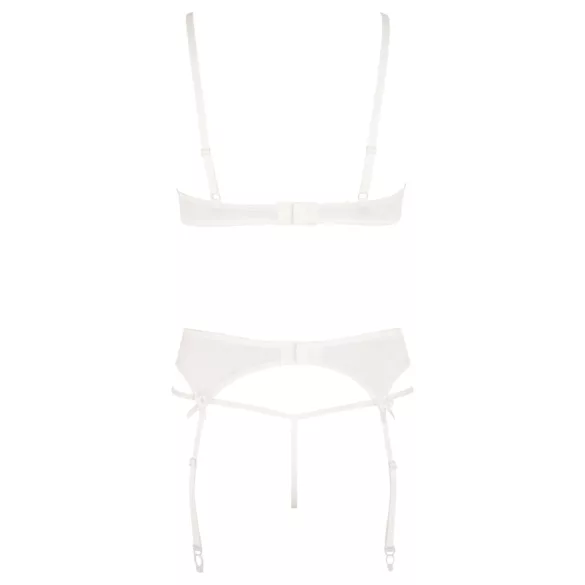 Abierta Fina - set lenjerie cu sutien - model provocator - negru - 80B/M