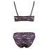 Cottelli - Set lenjerie sutien dantelă florală - mov - L