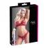 Cottelli - Set sutien erotic din dantelă - roșu - M