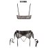 Cottelli Bondage - Set lenjerie dantelat (5 piese) - M